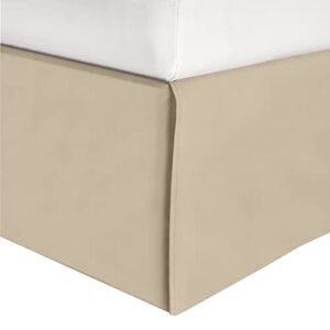 Elegant Comfort 1-Piece Solid Bed Skirt