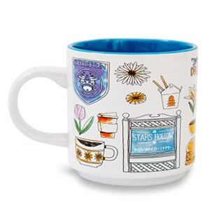 Gilmore Girls Stars Hollow Allover Icons Ceramic Stacking Mug