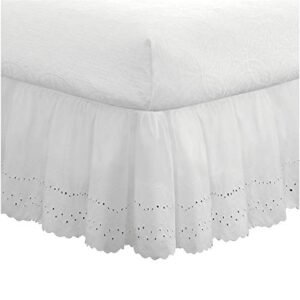FRESH IDEAS Ideas Ruffled Eyelet Bed