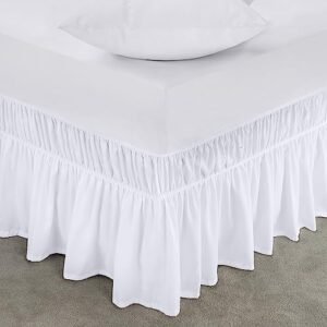 Utopia Bedding Full Elastic Bed Ruffle