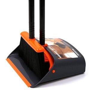 TreeLen Broom and Dustpan Set with 52 Long