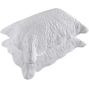 BOSOWOS Pillow Shams Standard Size Set of 2