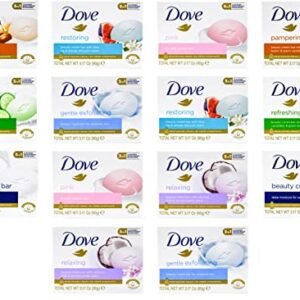 Dove. Beauty Bar Soap Variety Pack of 14