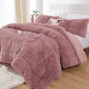Smoofy Faux Fur Comforter Set